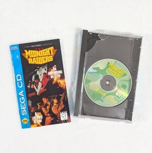 ❤️ SEGA CD Midnight Raiders (Untested)